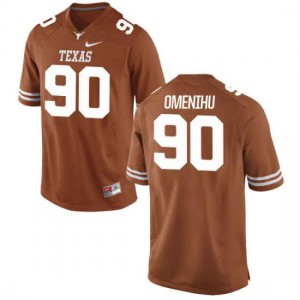 Youth Charles Omenihu Tex Orange University of Texas #90 Game University Jerseys