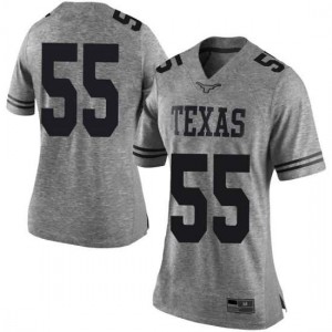 Women's D'Andre Christmas-Giles Gray Texas Longhorns #55 Limited Alumni Jersey