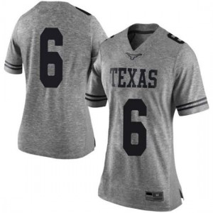 Women's Devin Duvernay Gray UT #6 Limited Player Jersey