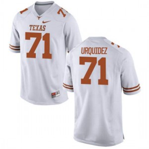 Youth J.P. Urquidez White University of Texas #71 Limited Official Jerseys