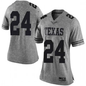 Womens Jarmarquis Durst Gray UT #24 Limited Official Jersey