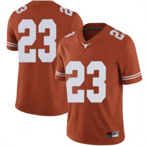 Men Jarrett Smith Orange University of Texas #23 Limited Player Jerseys
