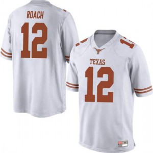 Mens Kerwin Roach II White University of Texas #12 Game High School Jerseys