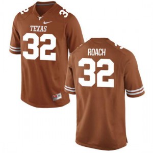 Youth Malcolm Roach Tex Orange Texas Longhorns #32 Game Stitch Jersey