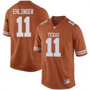 Men Sam Ehlinger Orange Texas Longhorns #11 Game Embroidery Jersey
