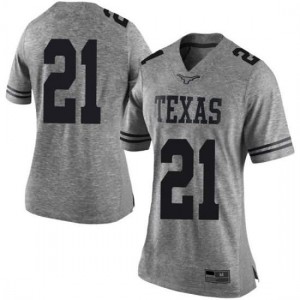 Women's Turner Symonds Gray University of Texas #21 Limited Stitched Jersey